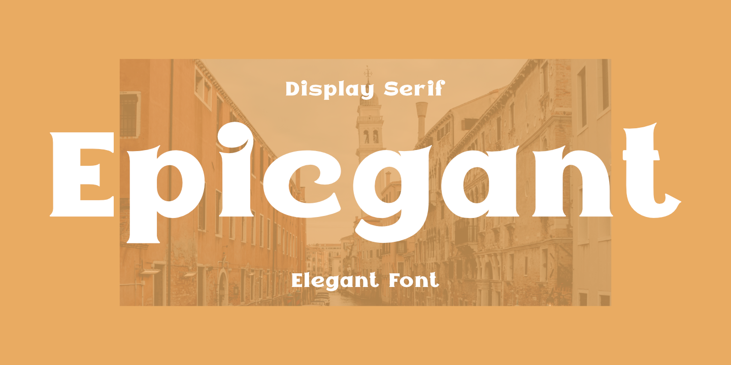 Пример шрифта Epicgant